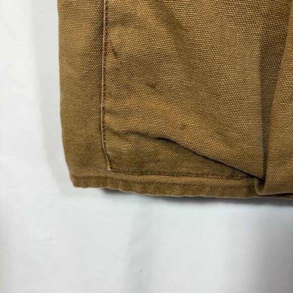 Vintage Vest J Crew 1980s Fishing Hunt Duck Utility Brown Tan Countryside Chic L - Picture 7 of 12